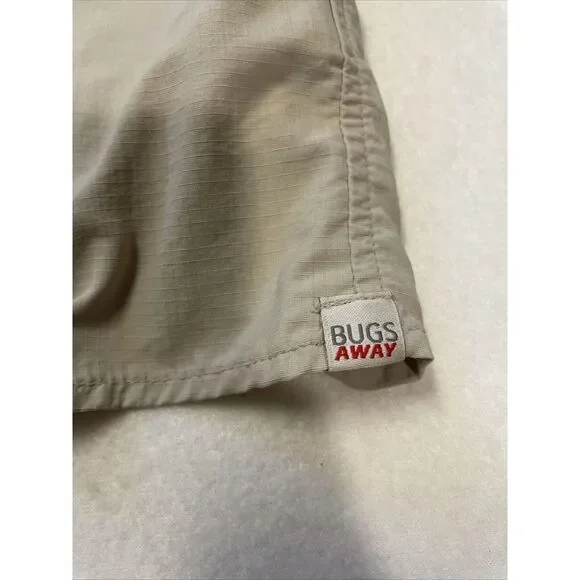 Exofficio Insect Shield Button Up‎ Shirt Vented Mens Size XL Fishing Outdoors - Picture 4 of 12